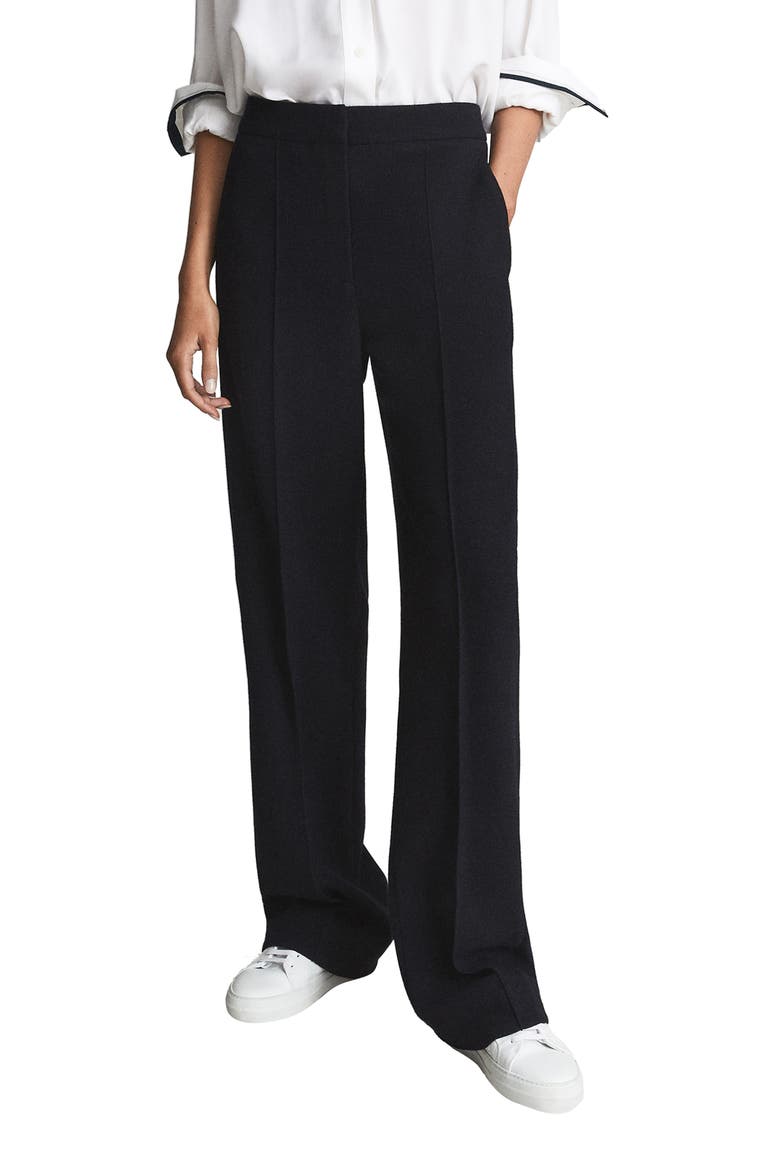 Iriat Pintuck Pants, Main, color, NAVY