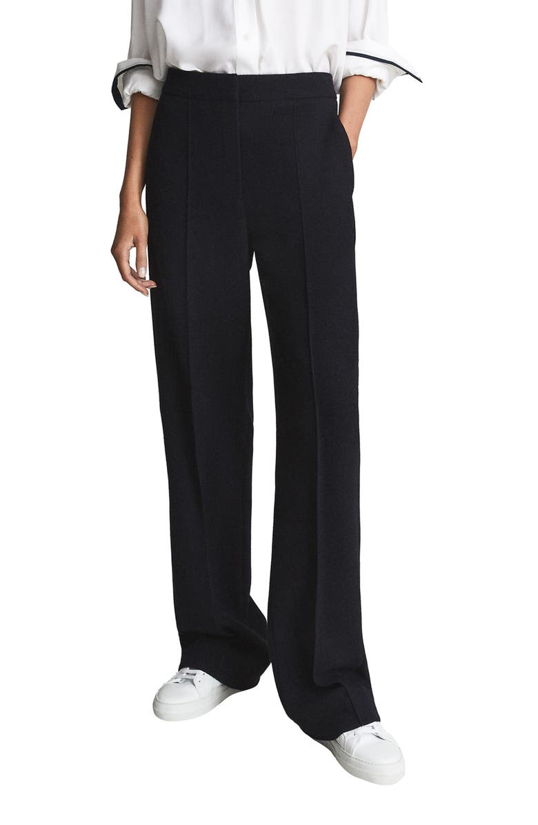 Reiss Iriat Pintuck Pants, Main, color, 