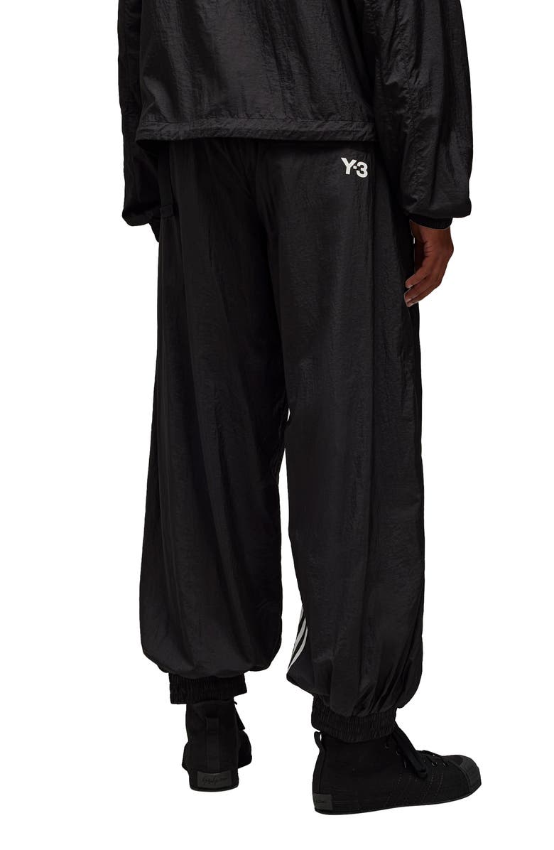 Y-3 3-Stripes Nylon Shell Pants, Alternate, color, 