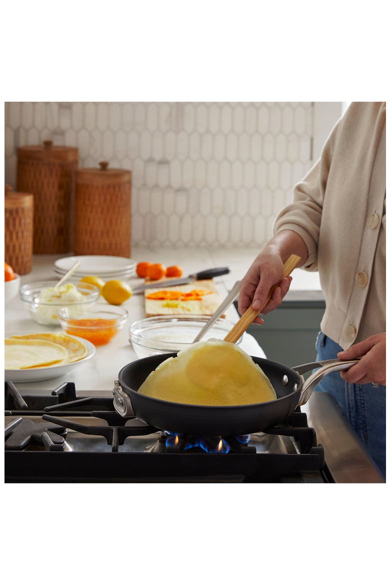 Premier Space Saving Hard Anodized Nonstick 10-Piece Cookware Set, Alternate, color, BLACK