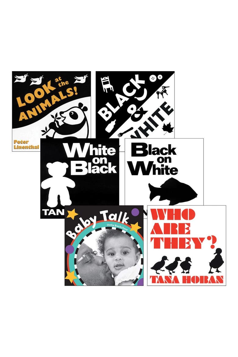 Black and White Board Books - Set of 6, Main, color, Multicolor