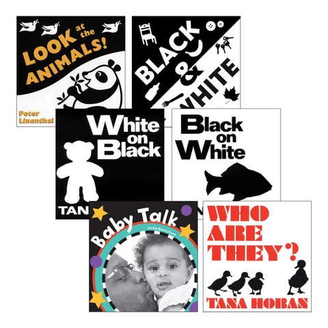 Black and White Board Books - Set of 6