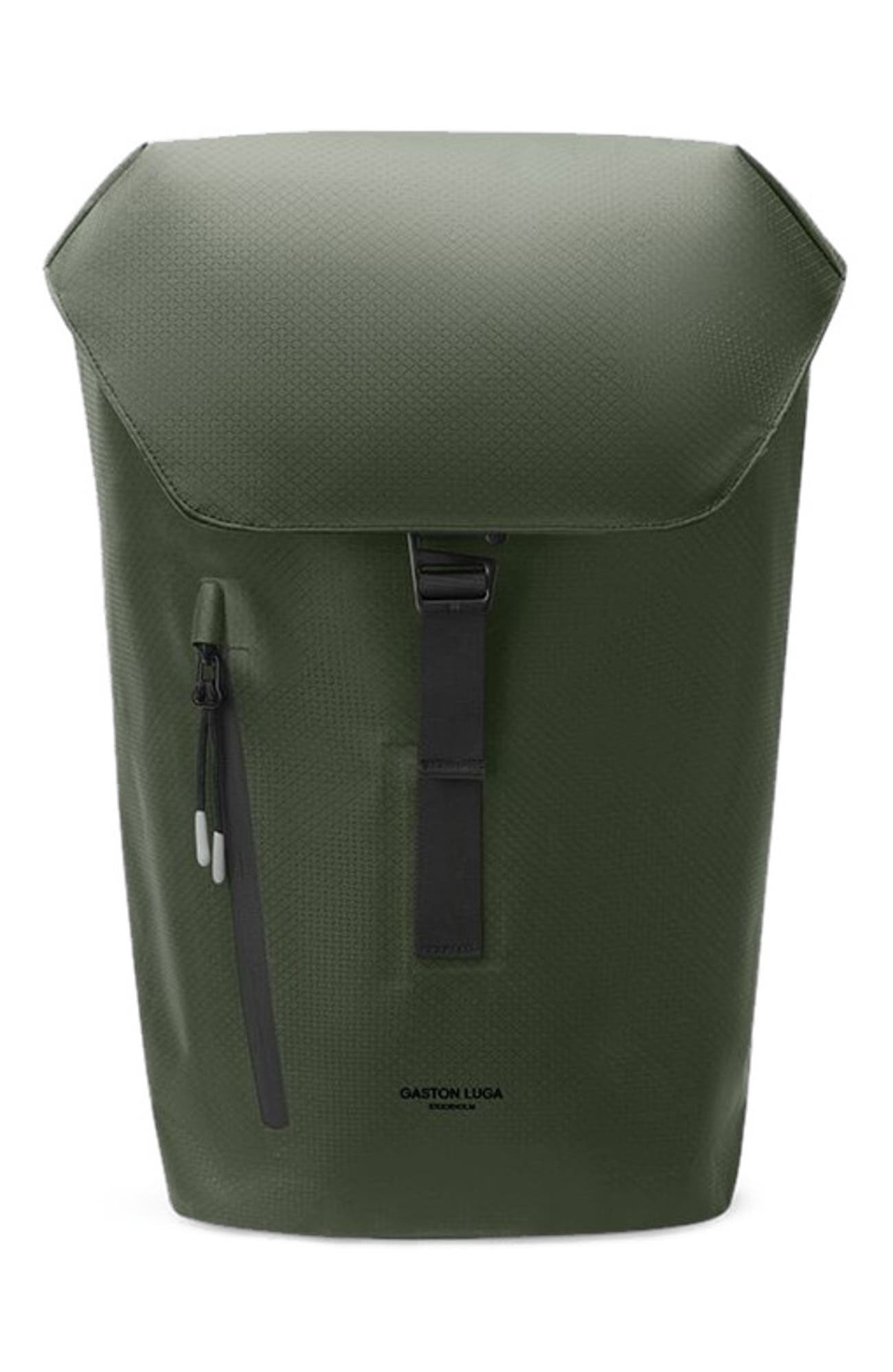 Lightweight DuoSeal Flap Backpack 14", Main, color, Olive