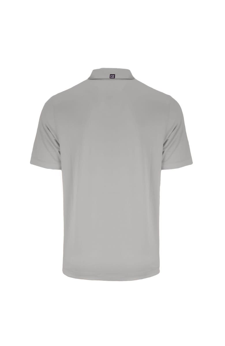 Cutter & Buck Men's Cutter & Buck  Gray Philadelphia Eagles Throwback Forge Eco Stretch Recycled Polo, Alternate, color, 
