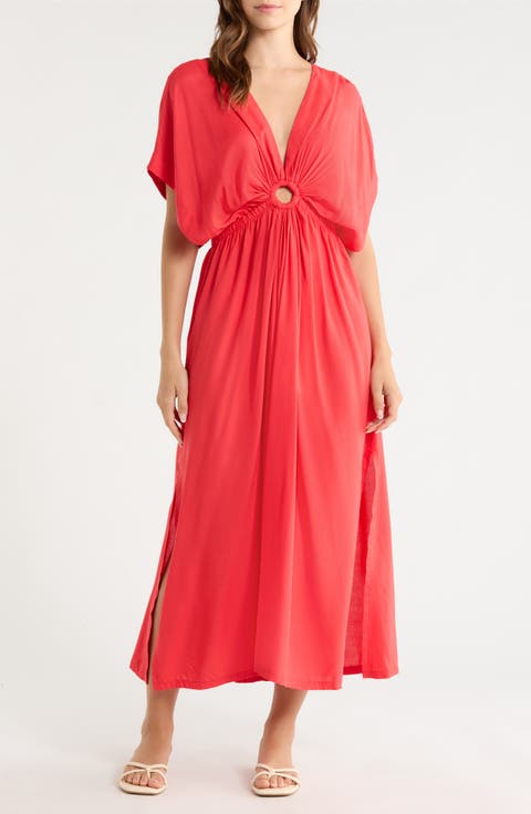 Ring Cover-Up Maxi Dress