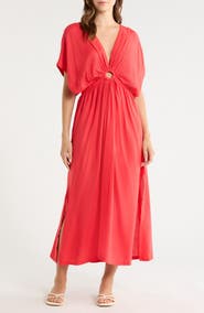 Elan Ring Cover-Up Maxi Dress