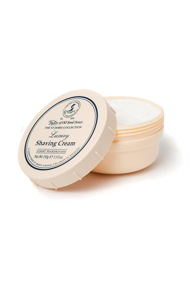 St James Collection Shaving Cream, Alternate, color, White