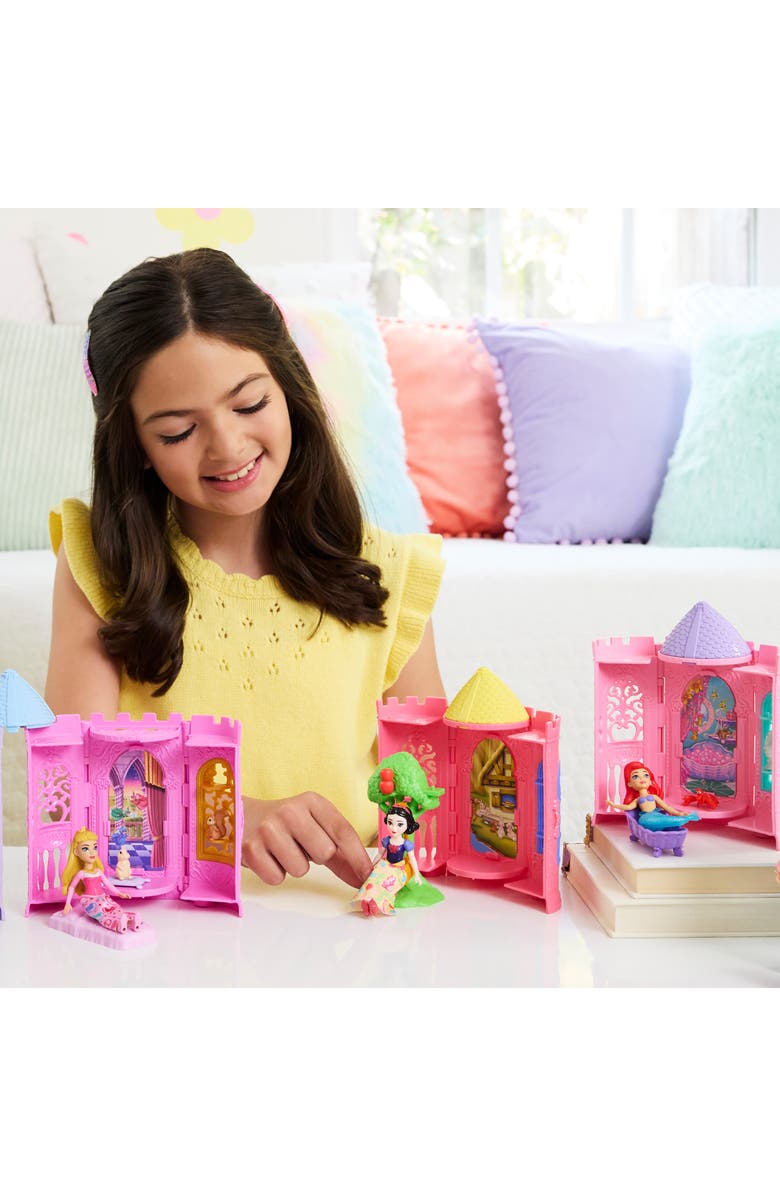 Disney Princess Tower Mystery Small Doll & Stacking Playset with 5 Surprises, Alternate, color,