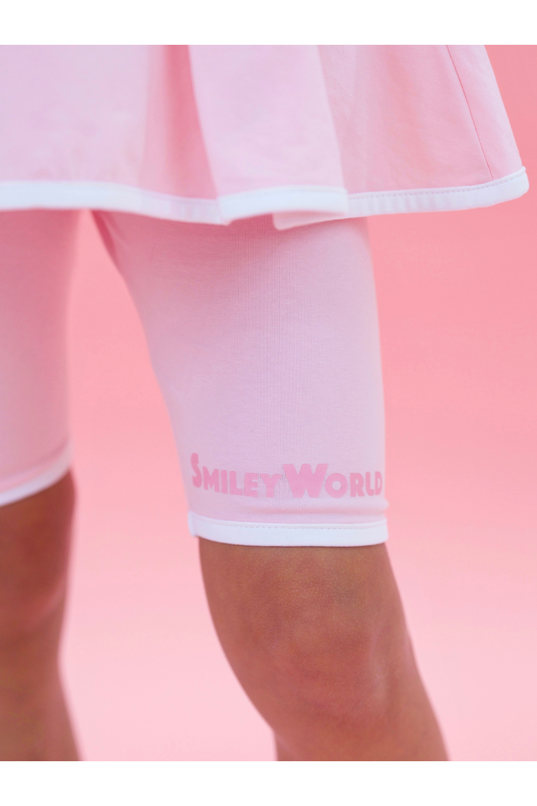 Varsity Spirit Dress and Biker Short Set, Alternate, color, Pink