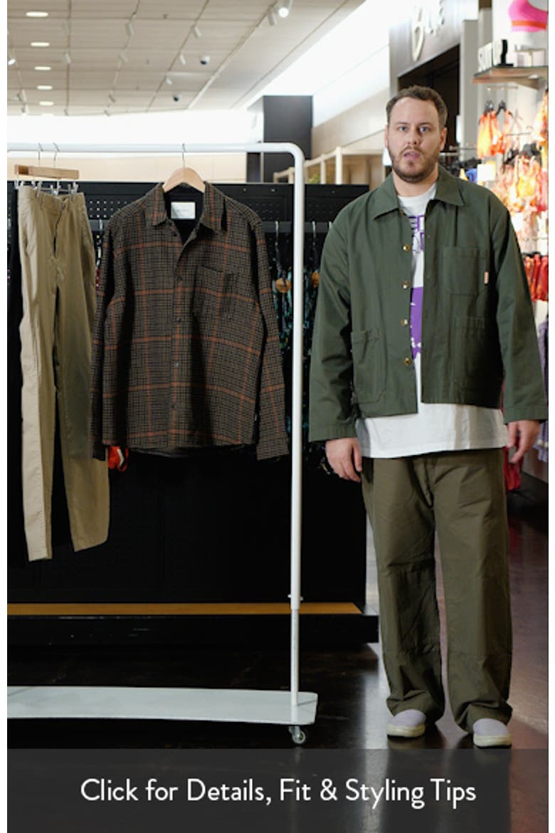 Kody Houndstooth Wool Blend Overshirt video