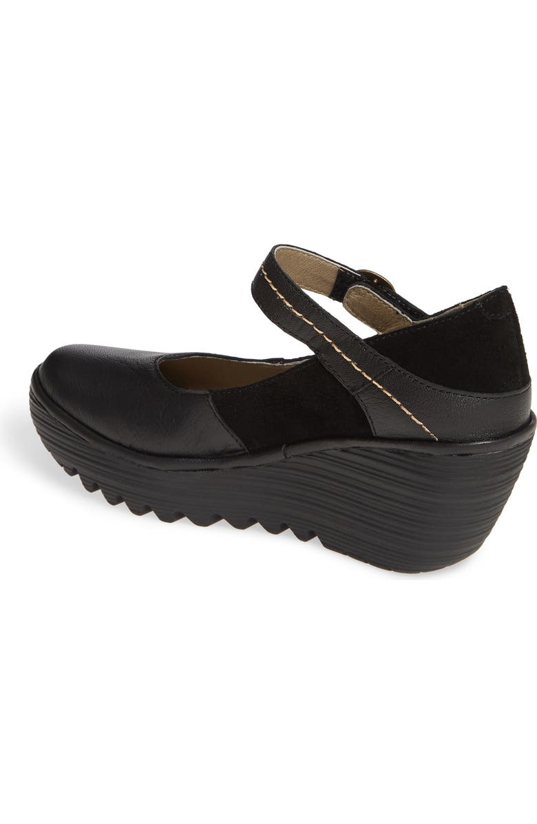 Fly London Yuko Wedge Mary Jane Pump, Alternate, color,