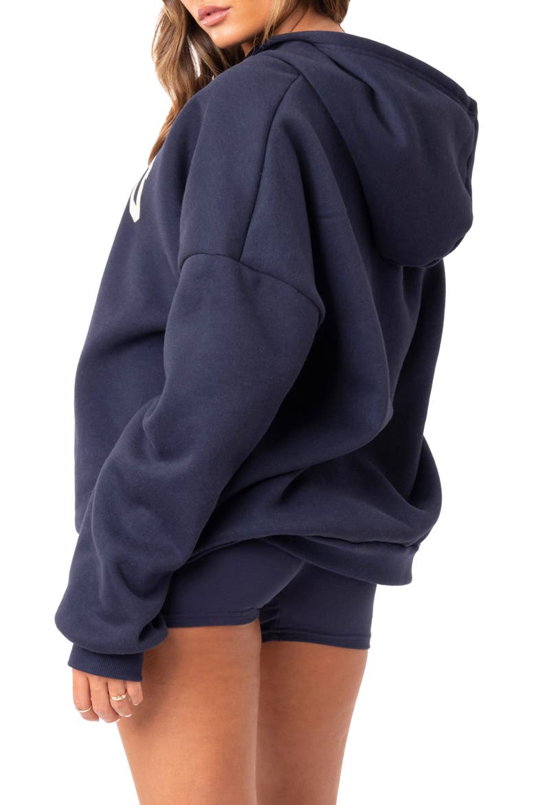 Malibu Pullover Hoodie, Alternate, color, NAVY