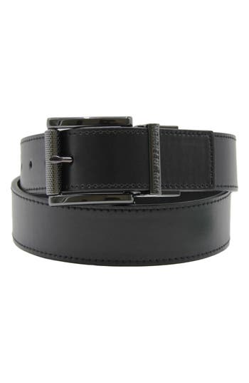 True Religion Reversible Lumin Air Belt In Black