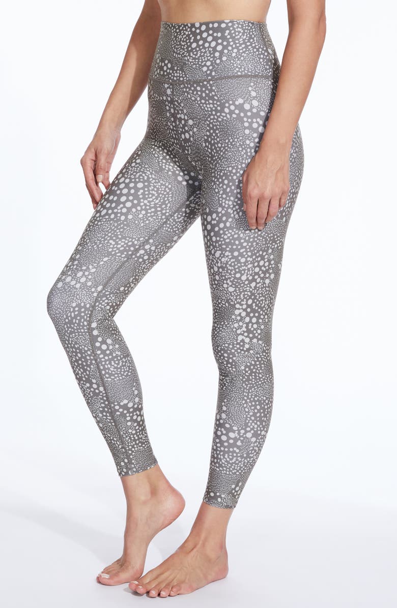 SAGE COLLECTIVE Confetti Dot High Rise 7/8 Leggings, Alternate, color,