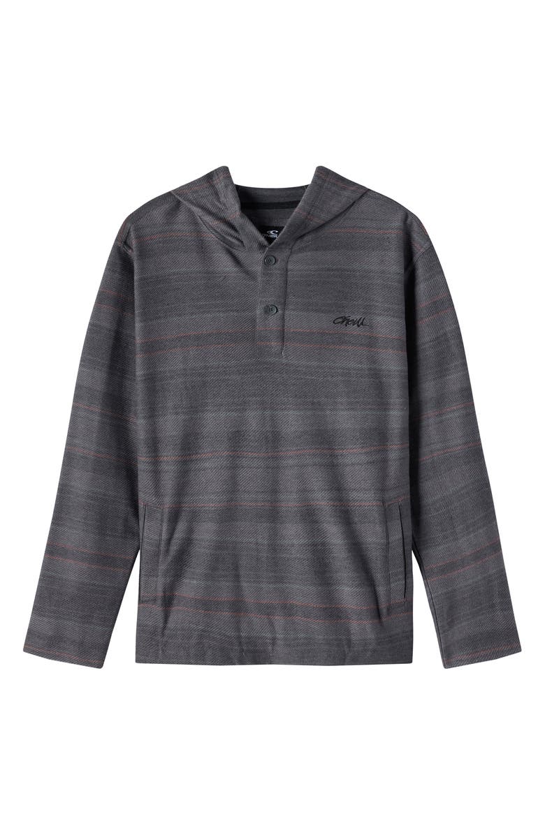 O'Neill Kids' Bavaro Stripe Hoodie, Main, color, Black