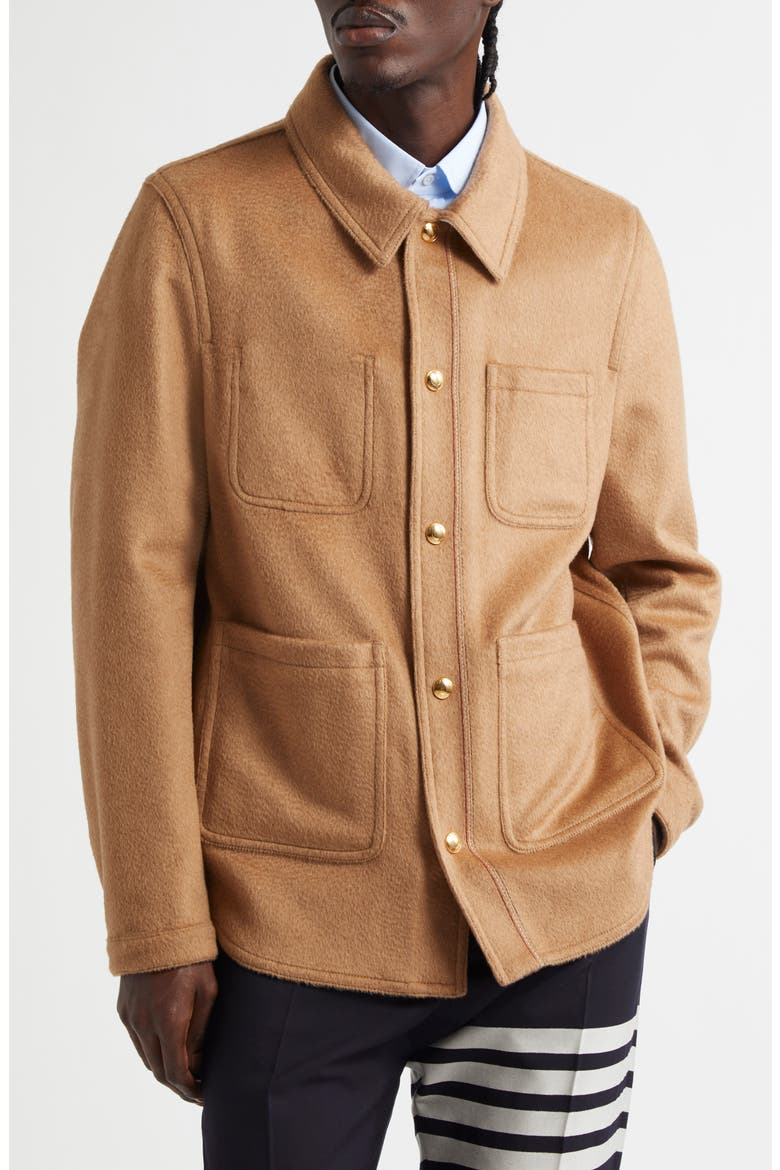 Utility Camel Hair Jacket, Main, color, CAMEL
