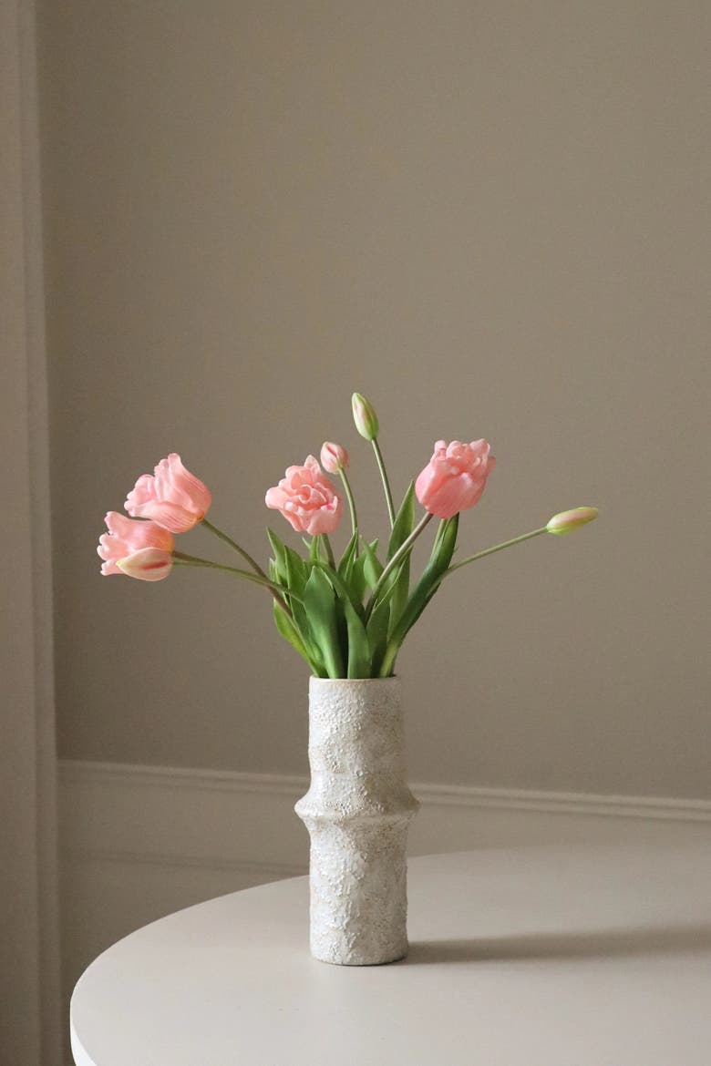 Pink Triumph Tulip Bouquet, Alternate, color, Light Pink