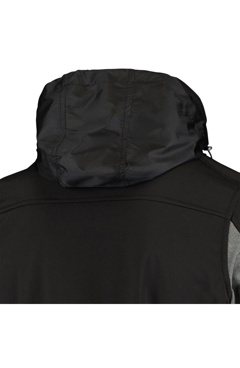 DUNBROOKE Men's Dunbrooke Black Carolina Panthers Circle Zephyr Softshell Full-Zip Jacket, Alternate, color, Black