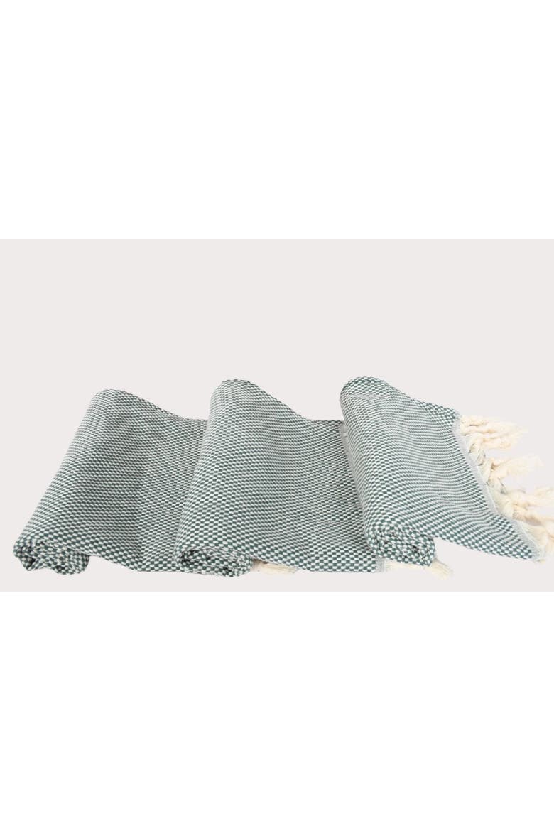 Forêt Hand/Kitchen Towel, Alternate, color, Green