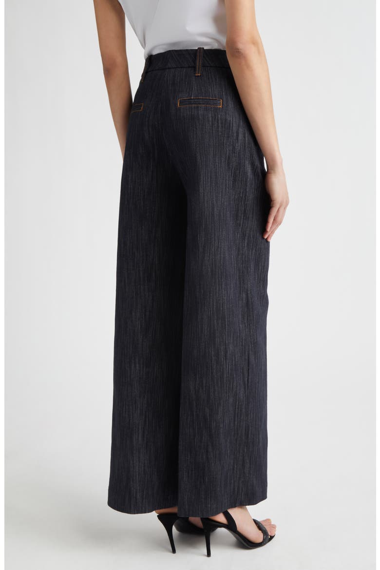 Pintuck Wide Leg Jeans, Alternate, color, 11 BLUE