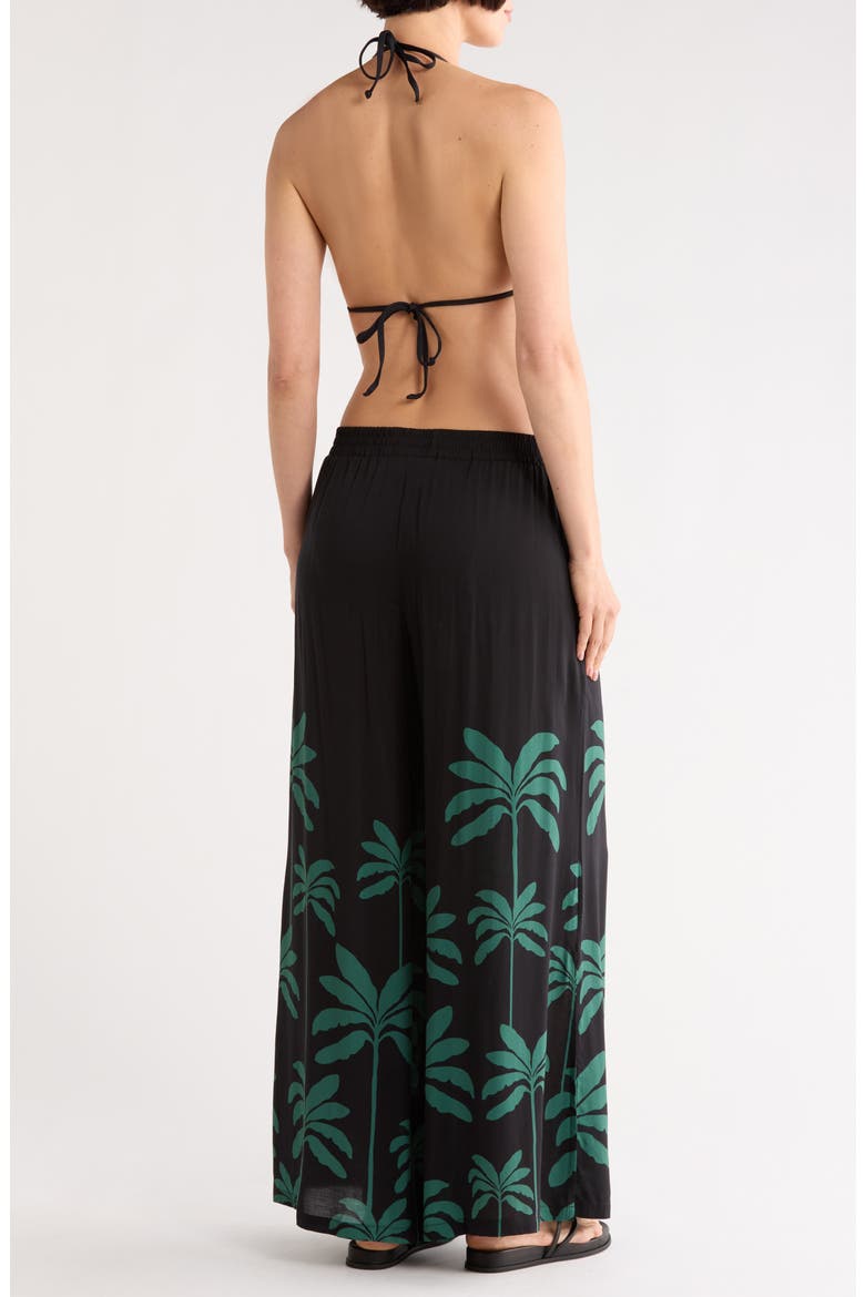 Josephine Pull-On Cover-Up Pants, Alternate, color, BLACK
