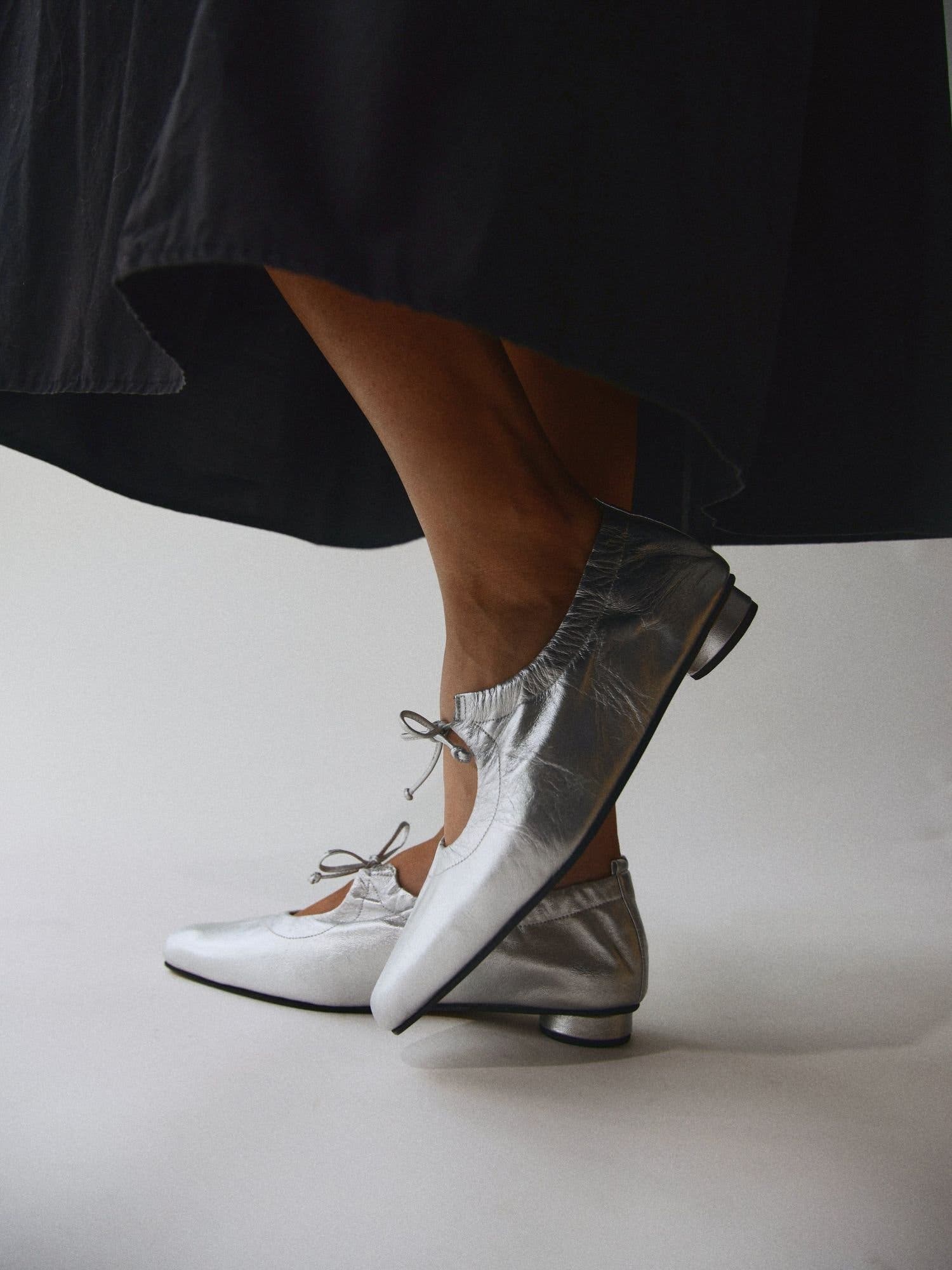 Gemma Flats, Alternate, color, Silver