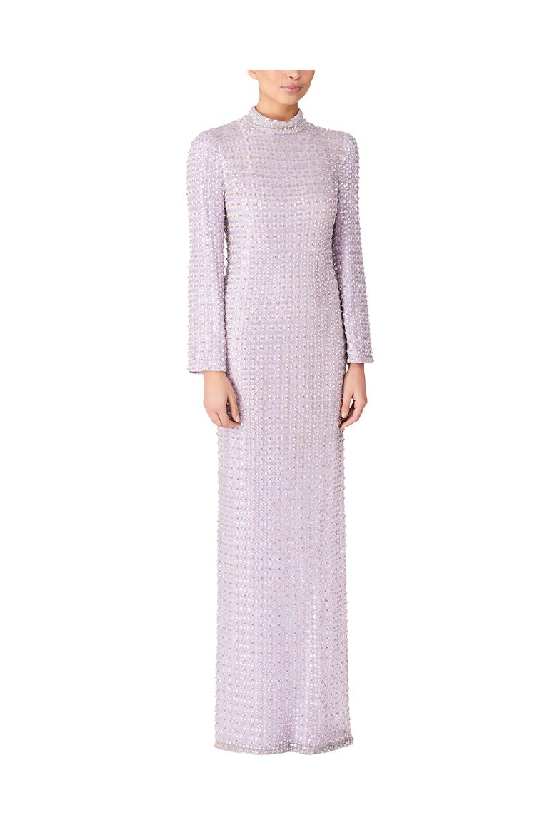 Star Gazer Gown, Alternate, color, Lavender