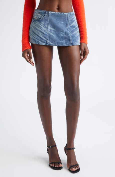 DIESEL® De-Nora-Fsh Denim Miniskirt