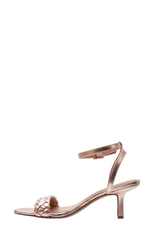 Linea Paolo Holly Ankle Strap Sandal In Rose Quartz