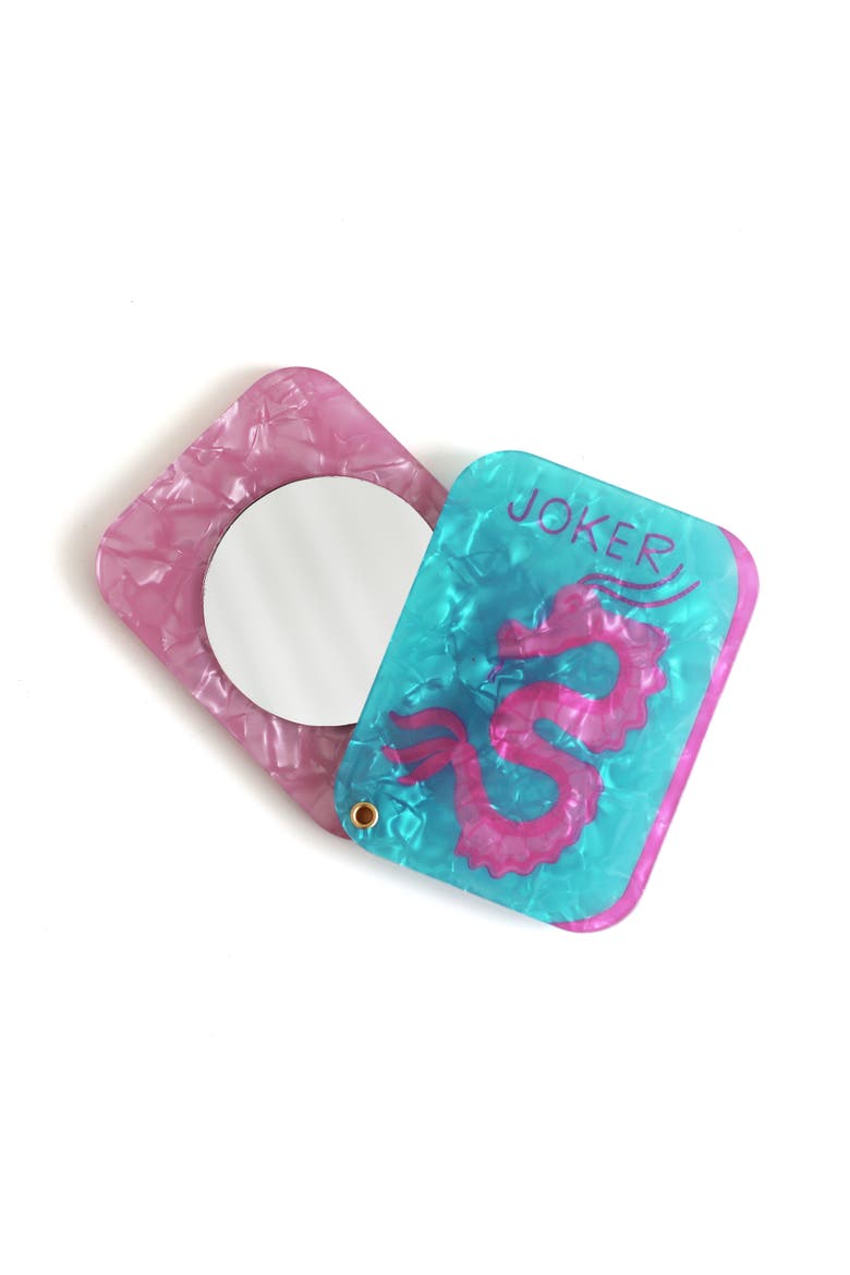 Mahjong Joker Compact Mirror, Main, color, Assorted Pre-Pack