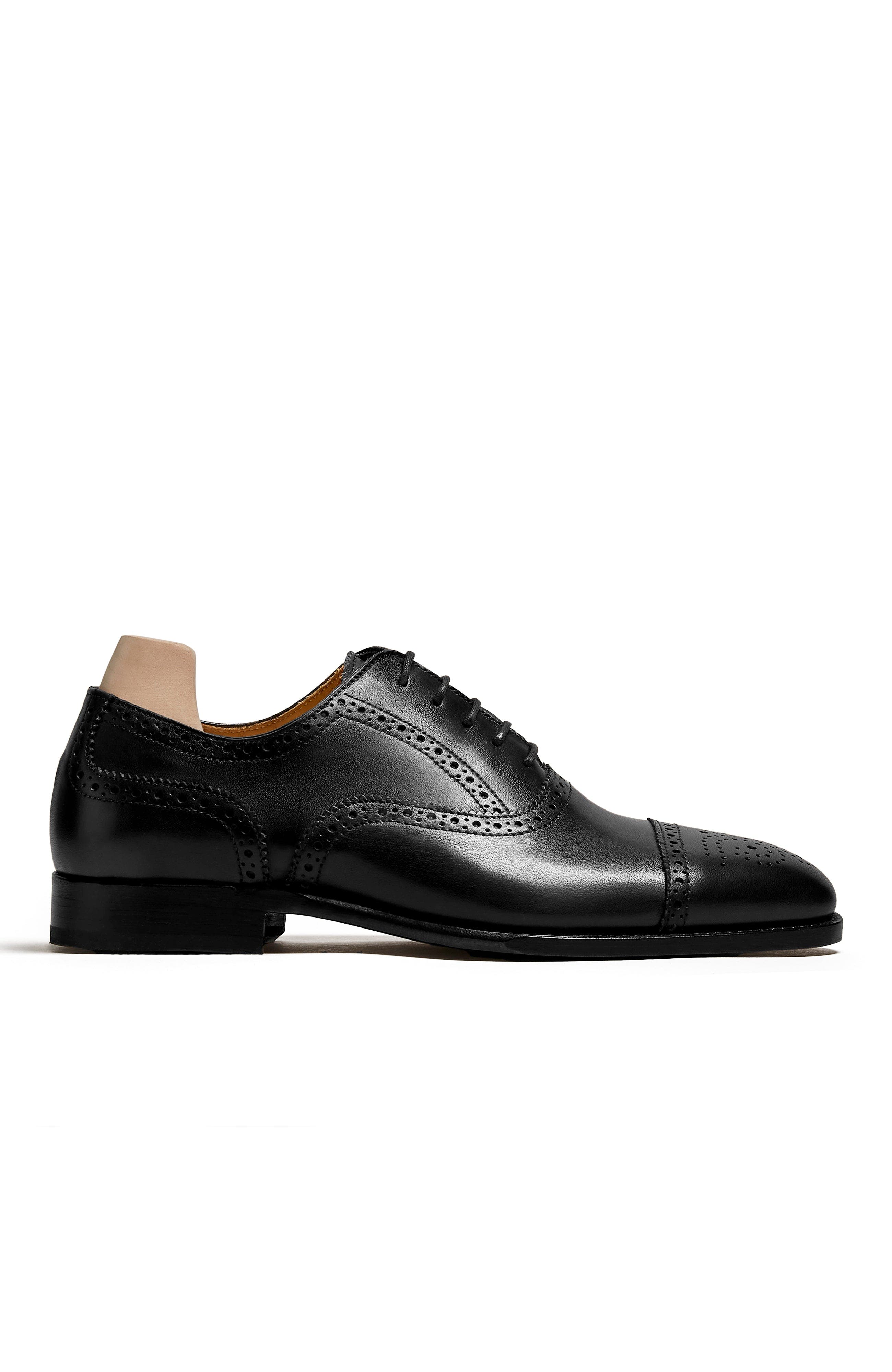 Myrqvist Strömsö Oxfords, Alternate, color, Black