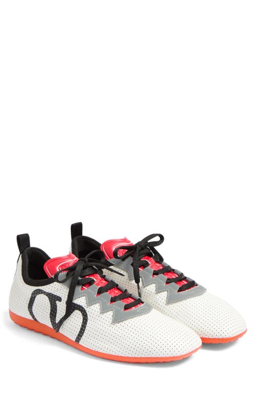 Valentino Garavani Chromation Perforated Sneaker