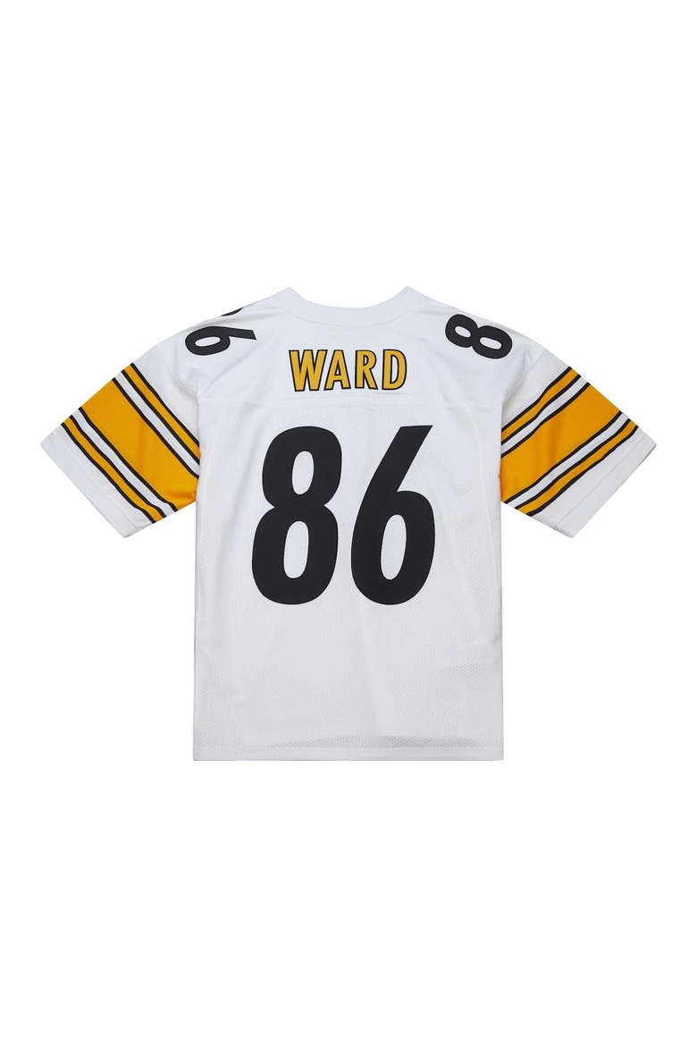 Men's Mitchell & Ness Hines Ward White Pittsburgh Steelers 2005 Authentic Throwback Retired Player Jersey, Alternate, color, White