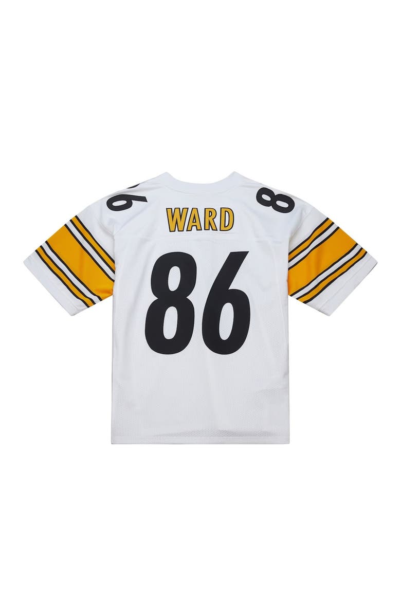Mitchell & Ness Men's Mitchell & Ness Hines Ward White Pittsburgh Steelers 2005 Authentic Throwback Retired Player Jersey, Alternate, color, White