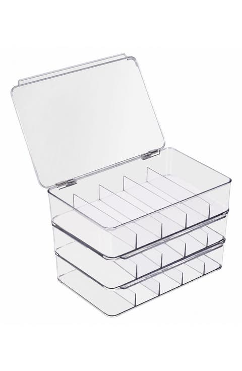 Set of 3 Stackable Eyewear Organizers