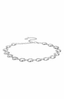 Steve Madden Organic Ring Chain Belt