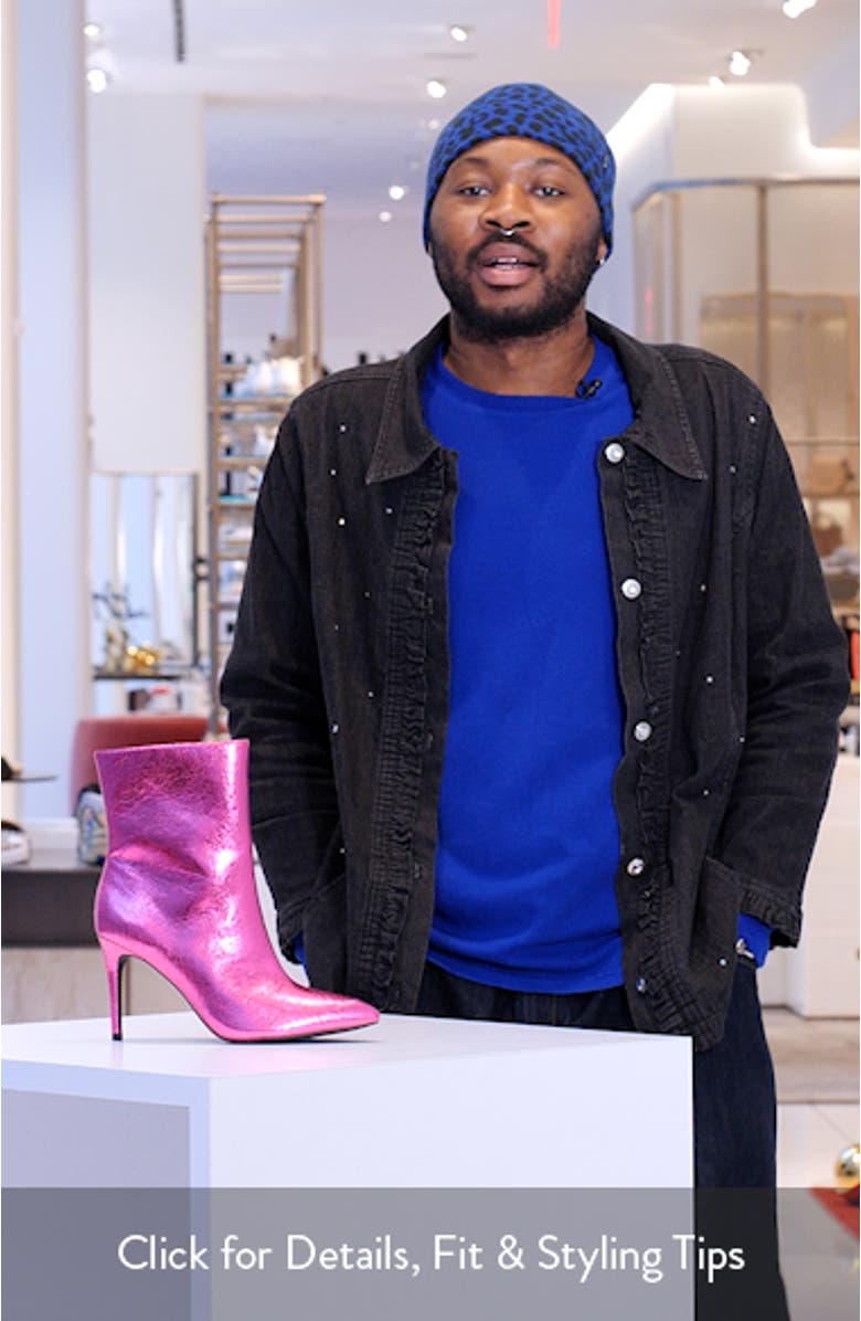 Mardi Pointed Toe Bootie, sales video thumbnail