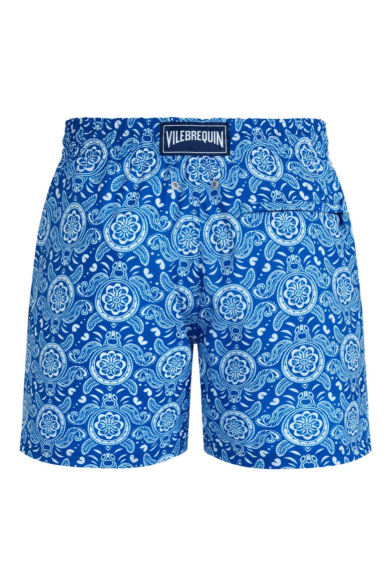 Men's Turtles Light Fabric Swim Shorts, Alternate, color, PALACE