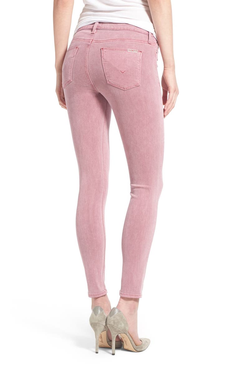 Jeans 'Nico' Ankle Coated Skinny Jeans, Alternate, color, ROSE COUPE
