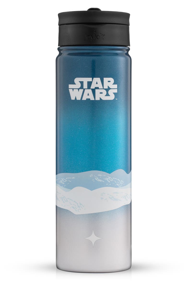 Star Wars Hoth 22-Ounce Stainless Steel Water Bottle, Main, color, BLUE