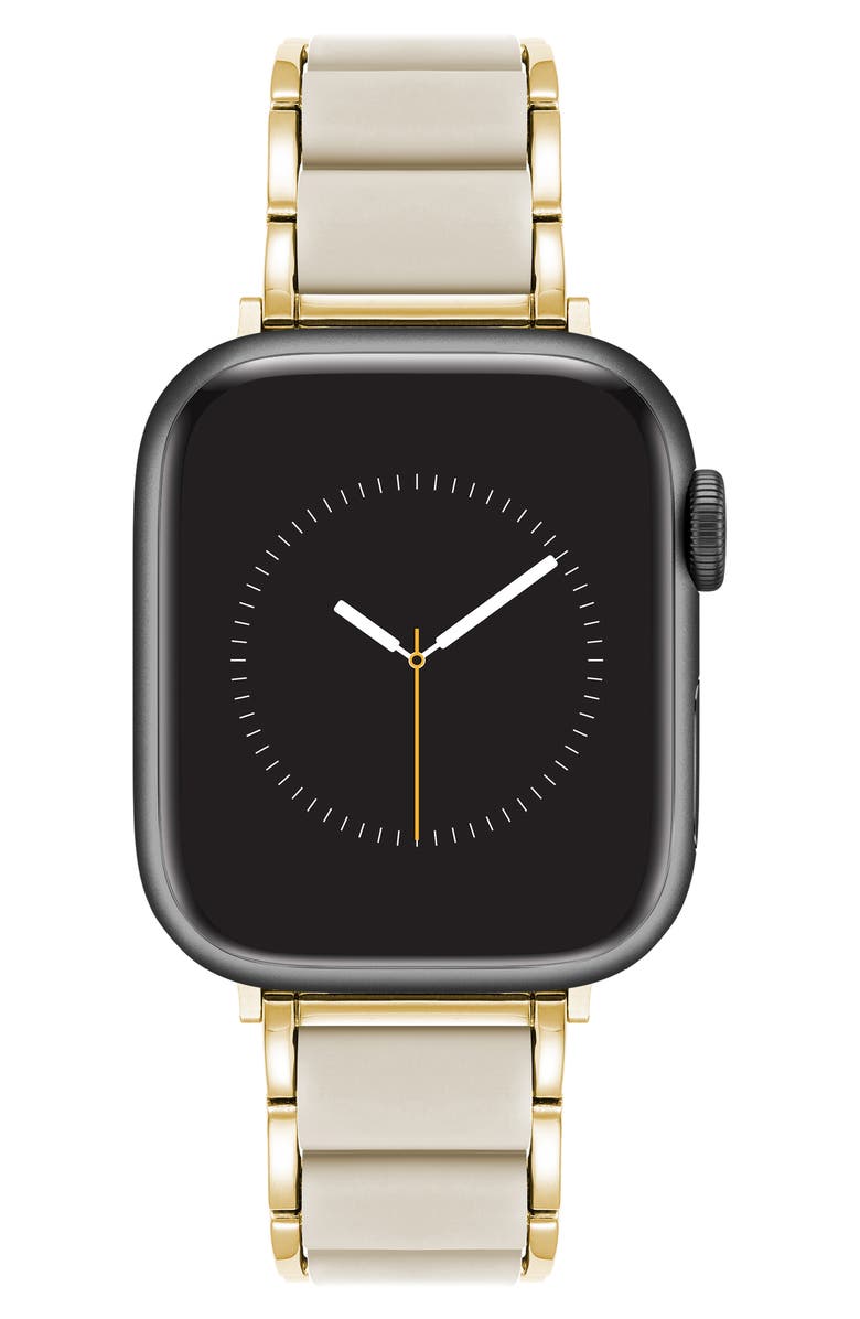 Anne Klein Rubber Link Apple Watch<sup>®</sup> Bracelet Watchband, Alternate, color,