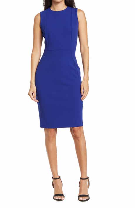 Sleeveless Sheath Dress