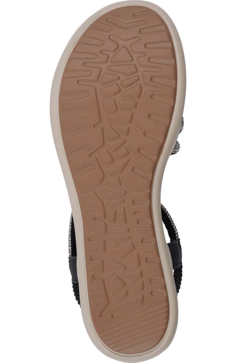 GC SHOES Sol Comfort Platform Sandal, Alternate, color, Black