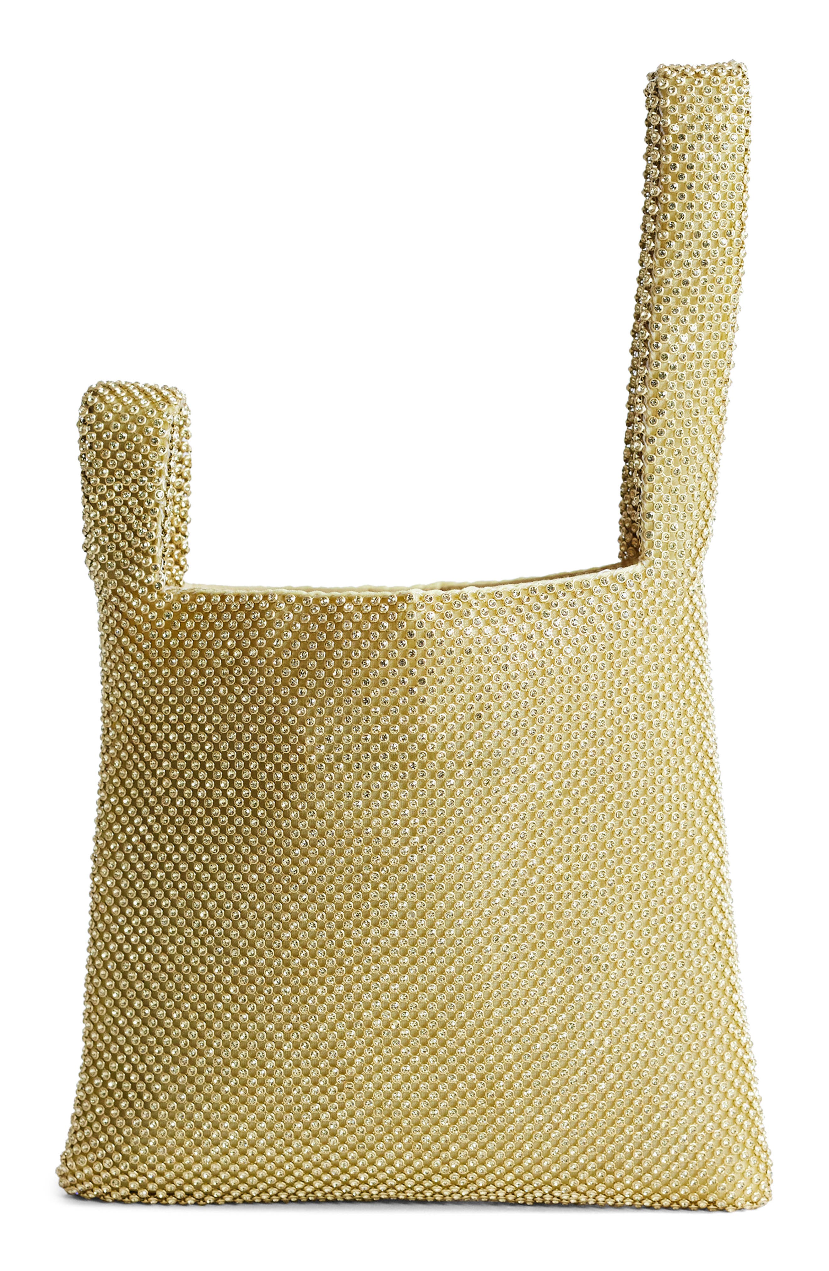 Topshop Gwyn Embellished Bag, Alternate, color, 