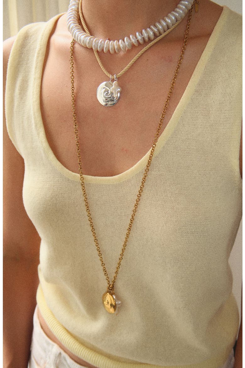 The Rope Necklace, Alternate, color, Butter Yellow