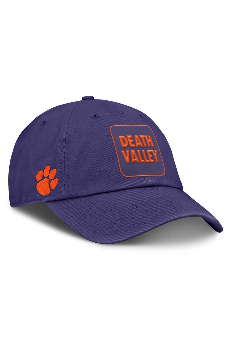 Nike Men's Nike Purple Clemson Tigers Local Club Adjustable Hat, Alternate, color, Purple