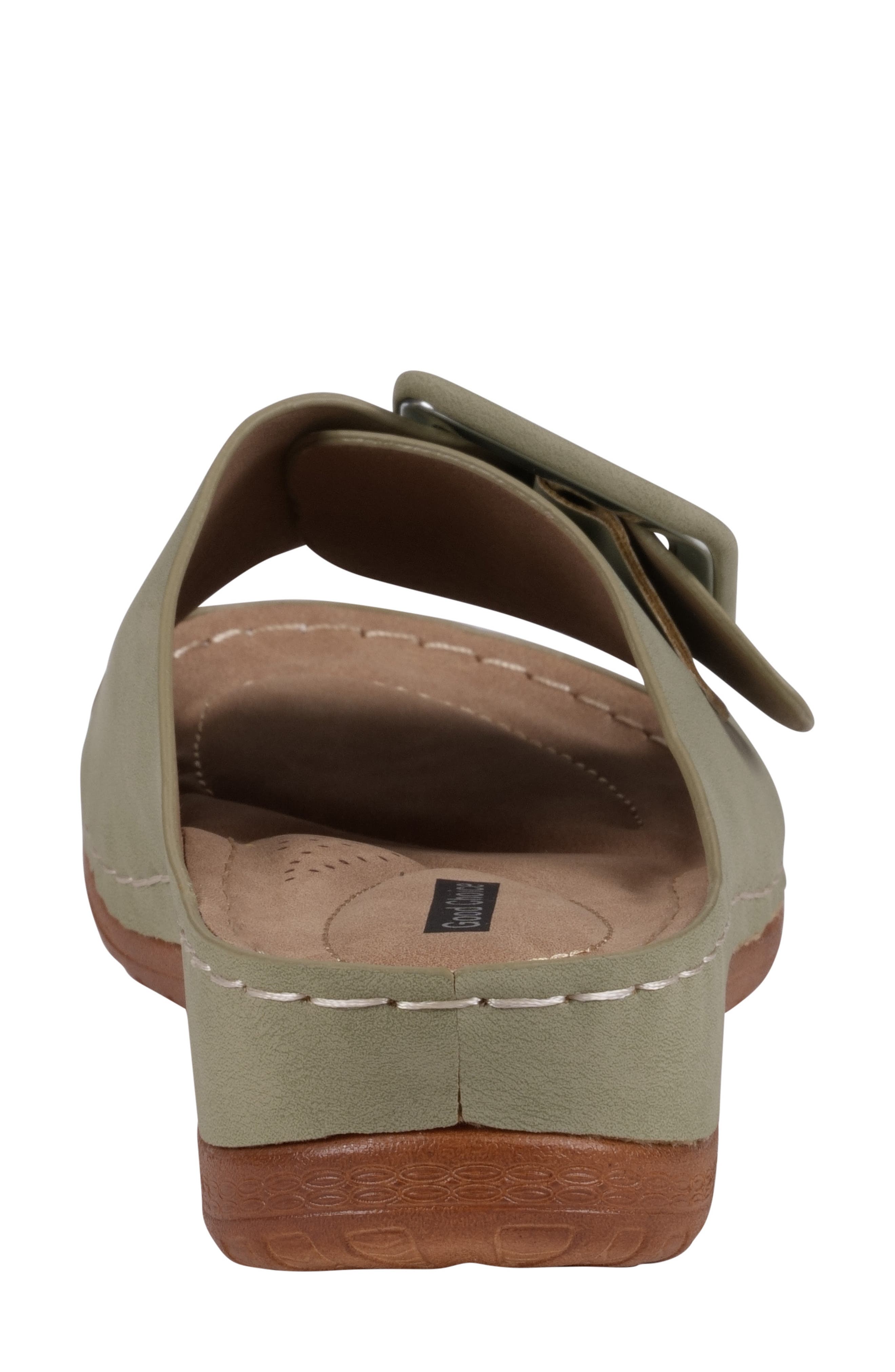 GC SHOES Hamden Platform Slide Sandal, Alternate, color, Green