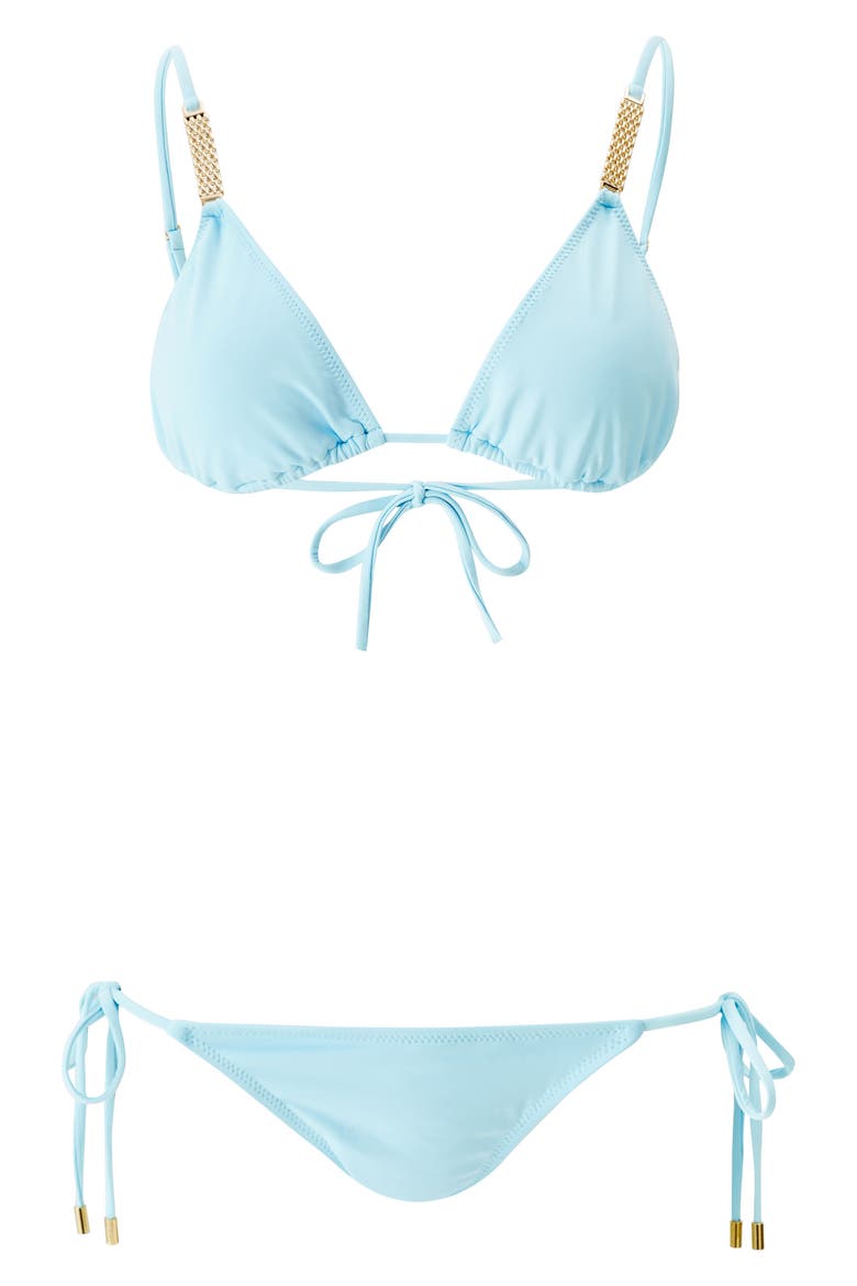 Maldives Side Tie Bikini Bottoms, Alternate, color, SKY