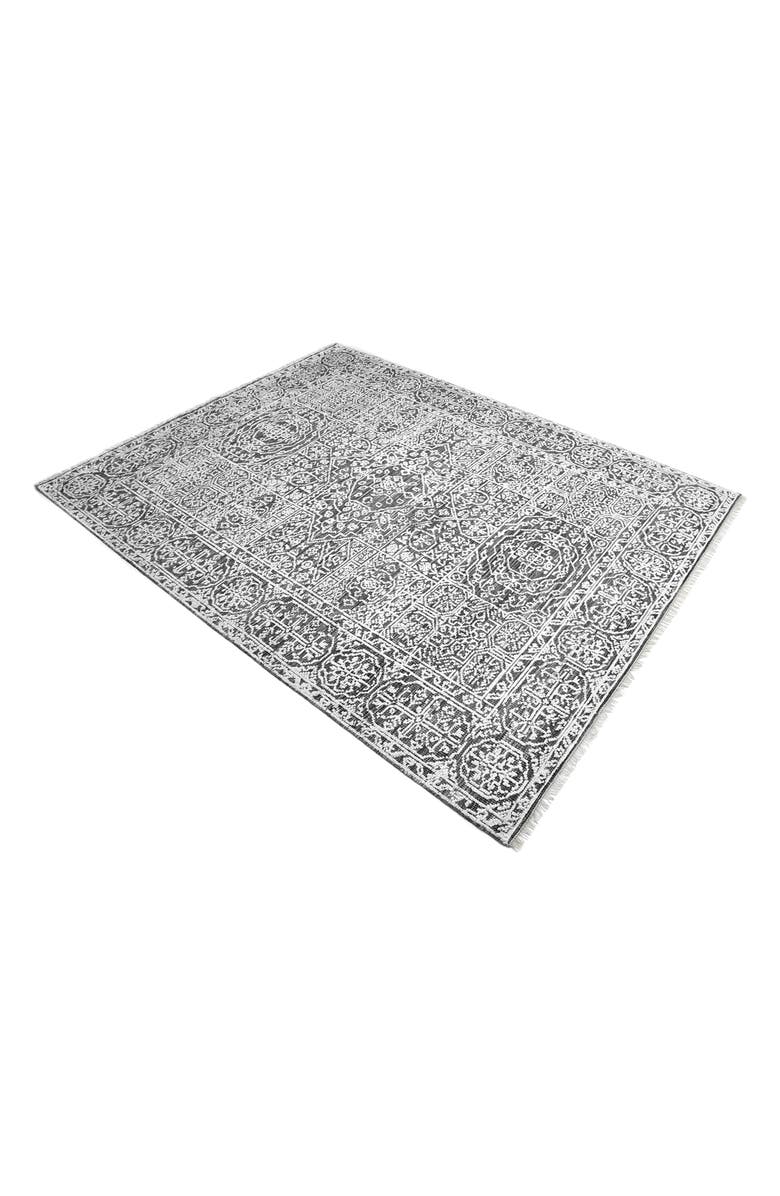Solo Rugs Charles Handmade Area Rug, Alternate, color, Gray