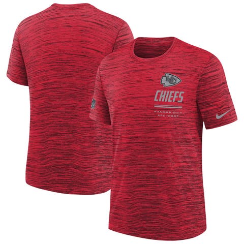 Youth Nike  Red Kansas City Chiefs Sideline Velocity Dri-FIT T-Shirt